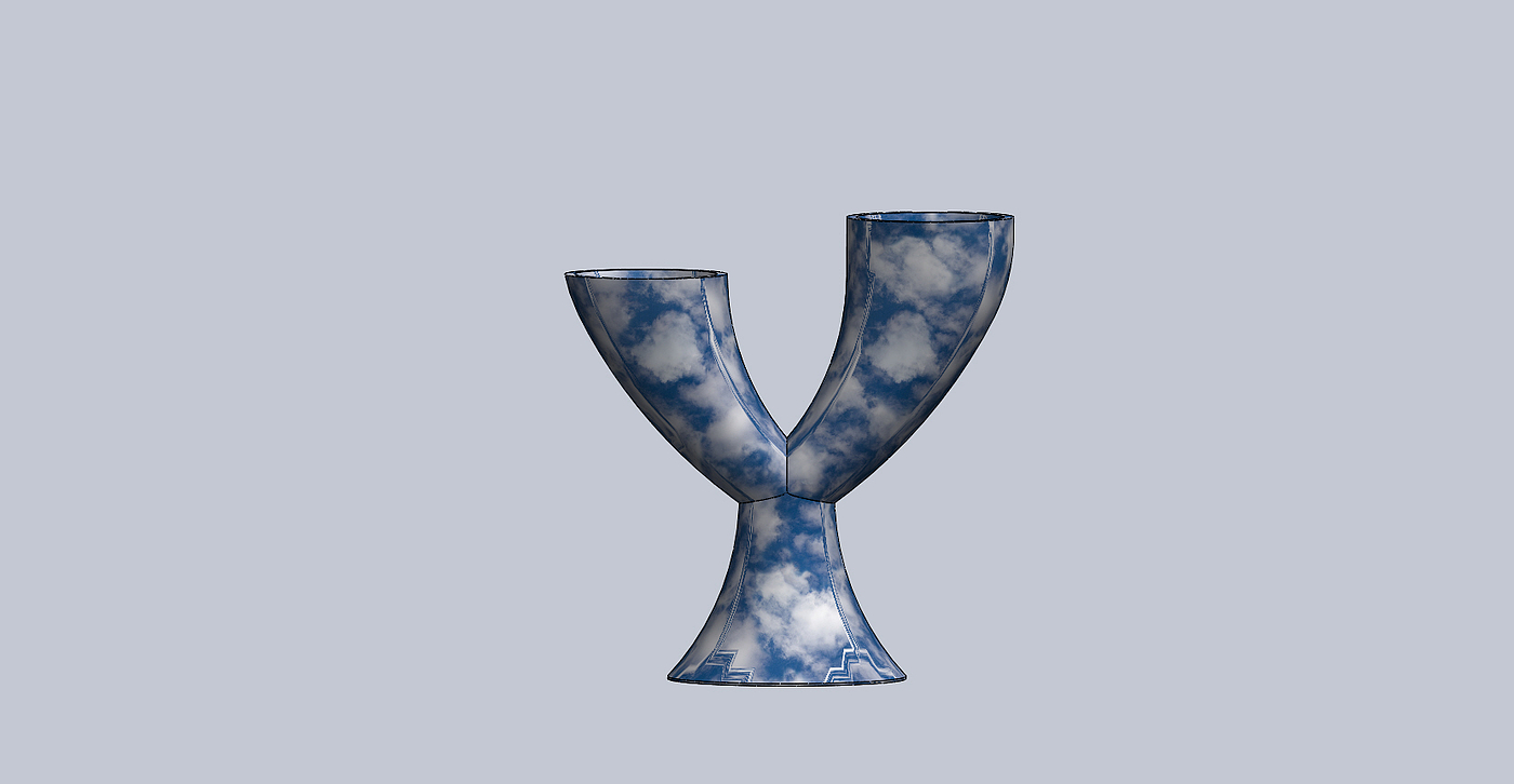 FRP vase，