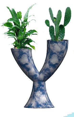 FRP vase，