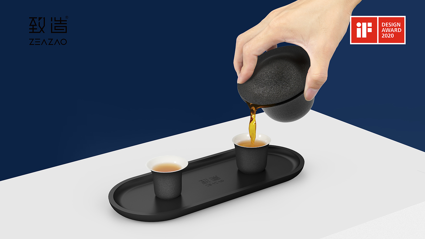 Make，Ultimate creation，Bubble guest，Tea set pocket，tea set，If design award，Golden Point Design Award，Red Star Award，