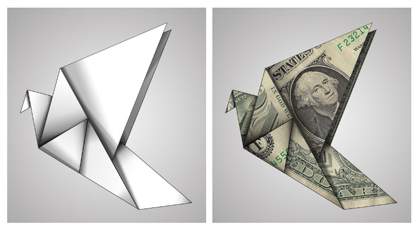 Operation process，ps，course，Paper money thousand paper cranes，Original dry goods，