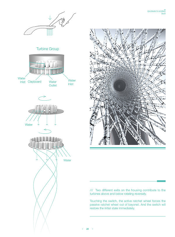 water tap，concept，if，swirl，