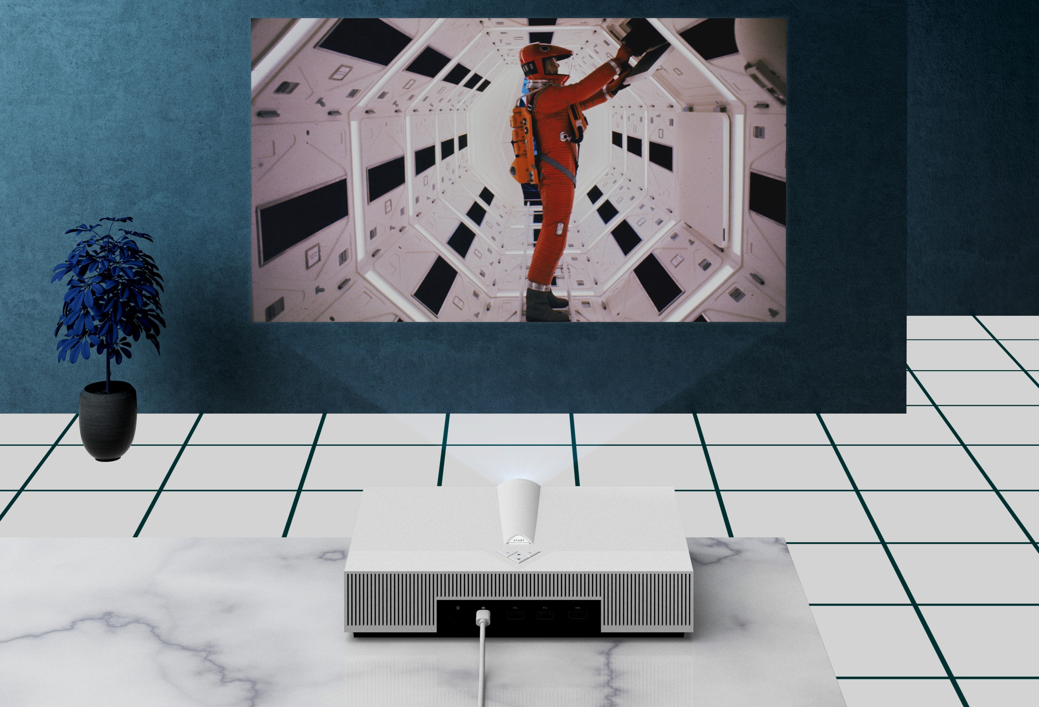 Projector，2001 space roaming，film，Space，Kubrick，