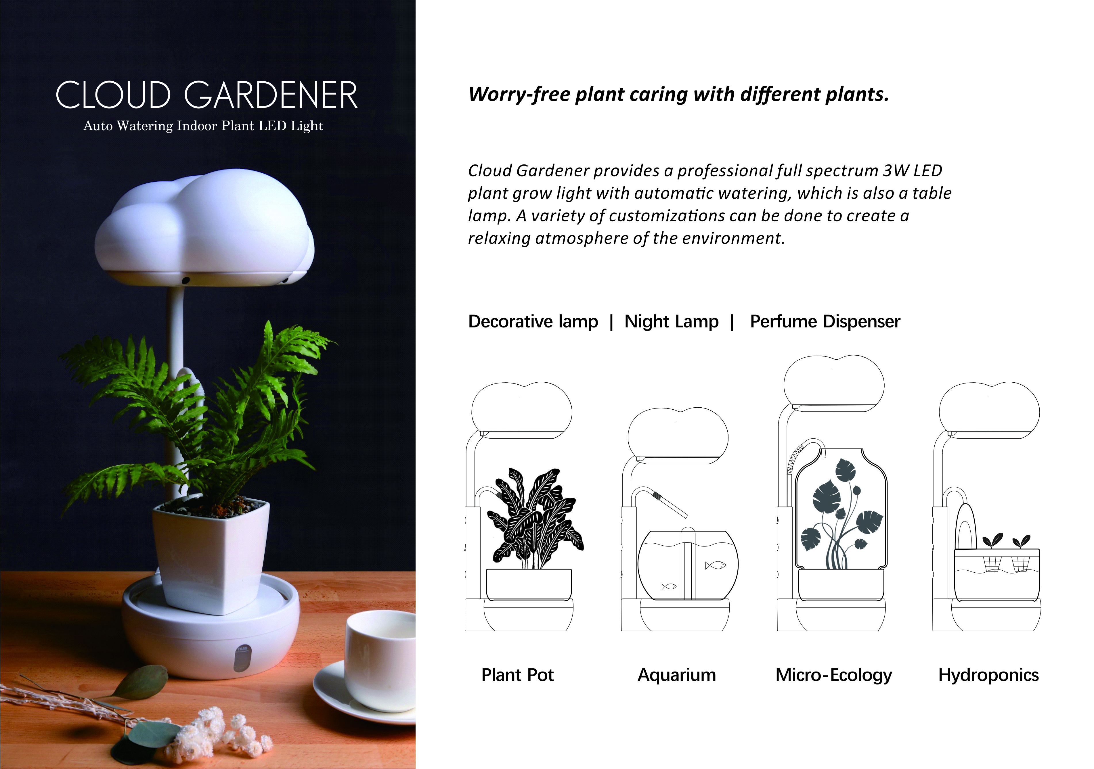 Plant care / atmosphere building，