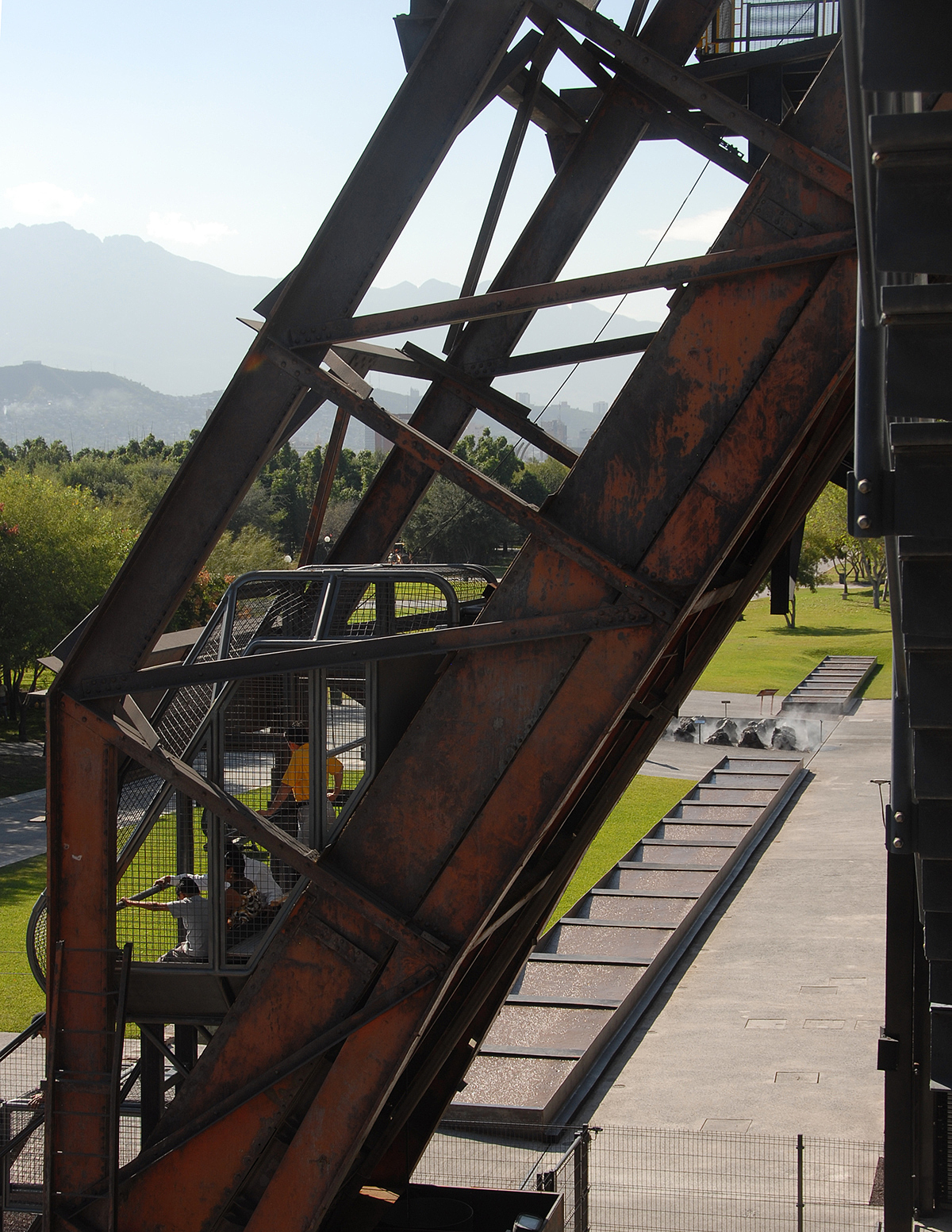 Transformation of old factories，Mexican steel Museum，Landscape design，