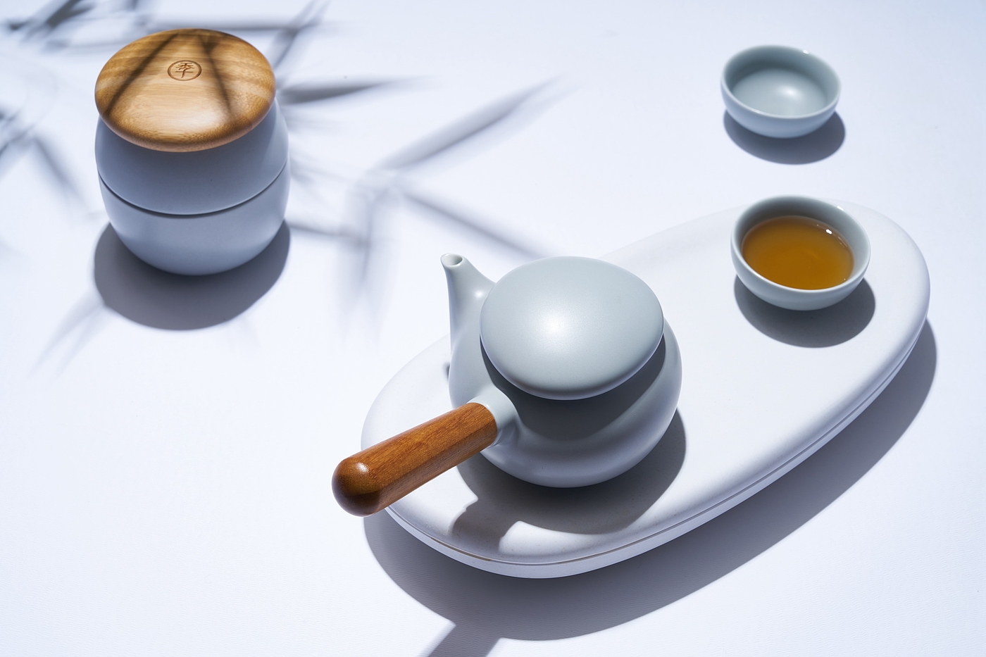 Original cultural and creative design，Aesthetics on home life style，New way of drinking tea，Pebble natural line，Kung Fu Tea Set，