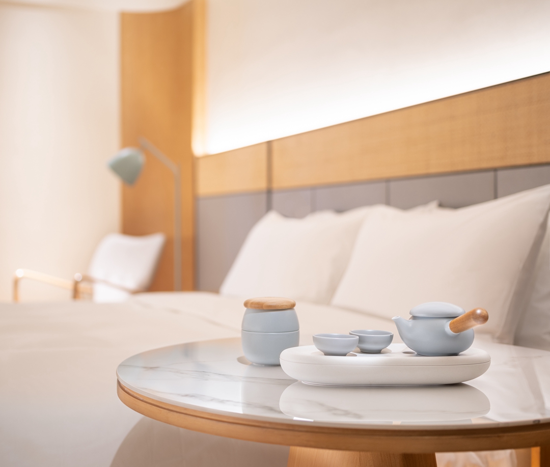 Original cultural and creative design，Aesthetics on home life style，New way of drinking tea，Pebble natural line，Kung Fu Tea Set，