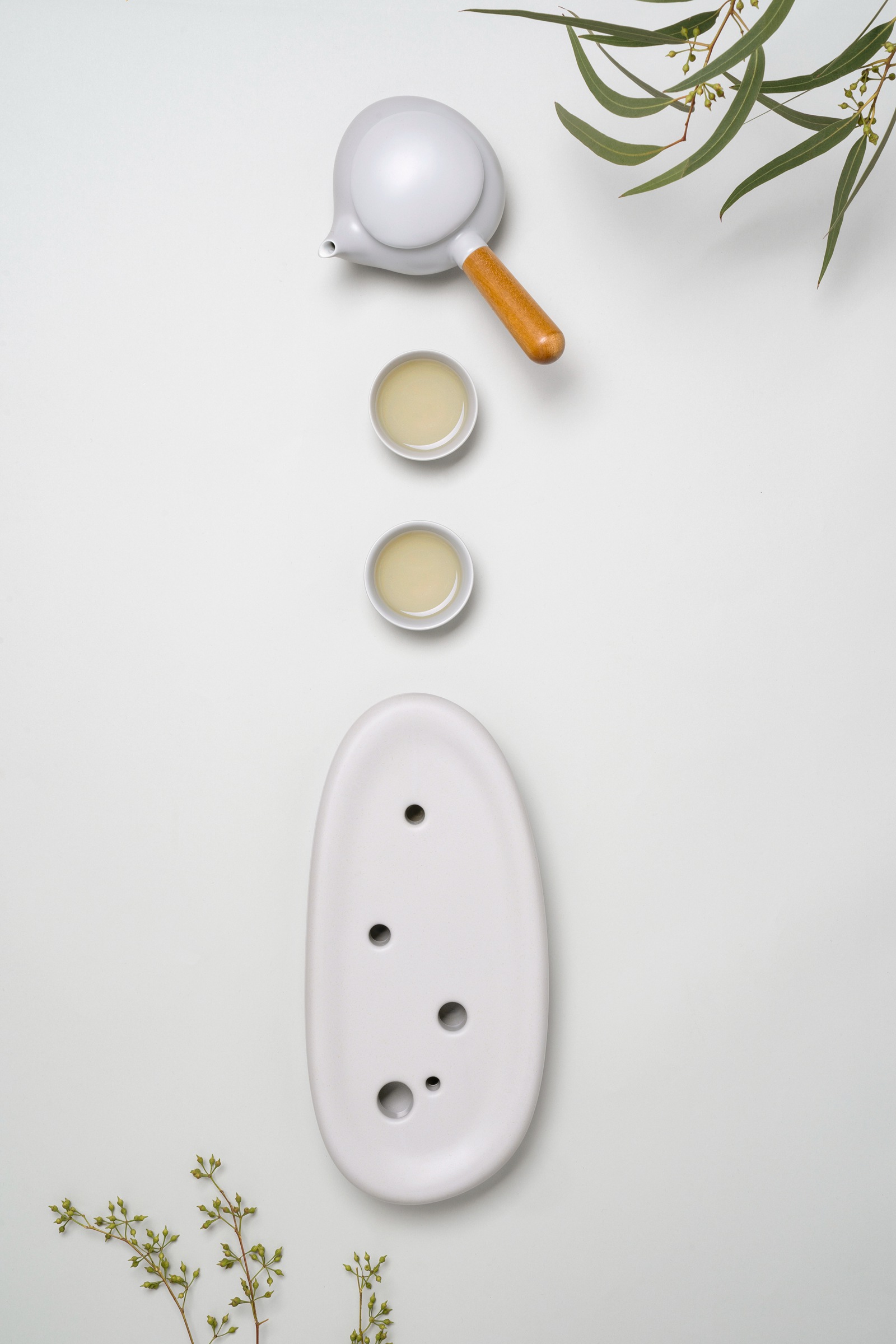 Original cultural and creative design，Aesthetics on home life style，New way of drinking tea，Pebble natural line，Kung Fu Tea Set，