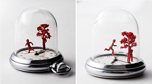 dominic，wilcox，Wrist watch，Micro sculpture，