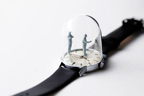 dominic，wilcox，Wrist watch，Micro sculpture，