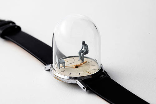 dominic，wilcox，Wrist watch，Micro sculpture，