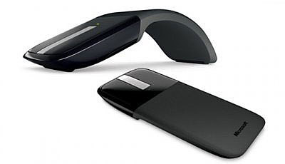 触控无线鼠标，超薄造型，touch，arc，微软，