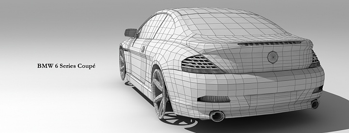 Automobile design，Modeling and rendering，