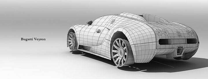 Automobile design，Modeling and rendering，