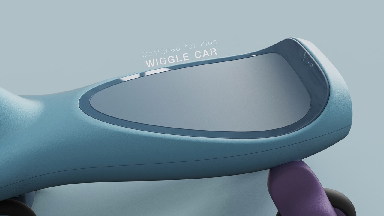 One tree industrial design，children，swing car，Toy car，Mother baby toys，