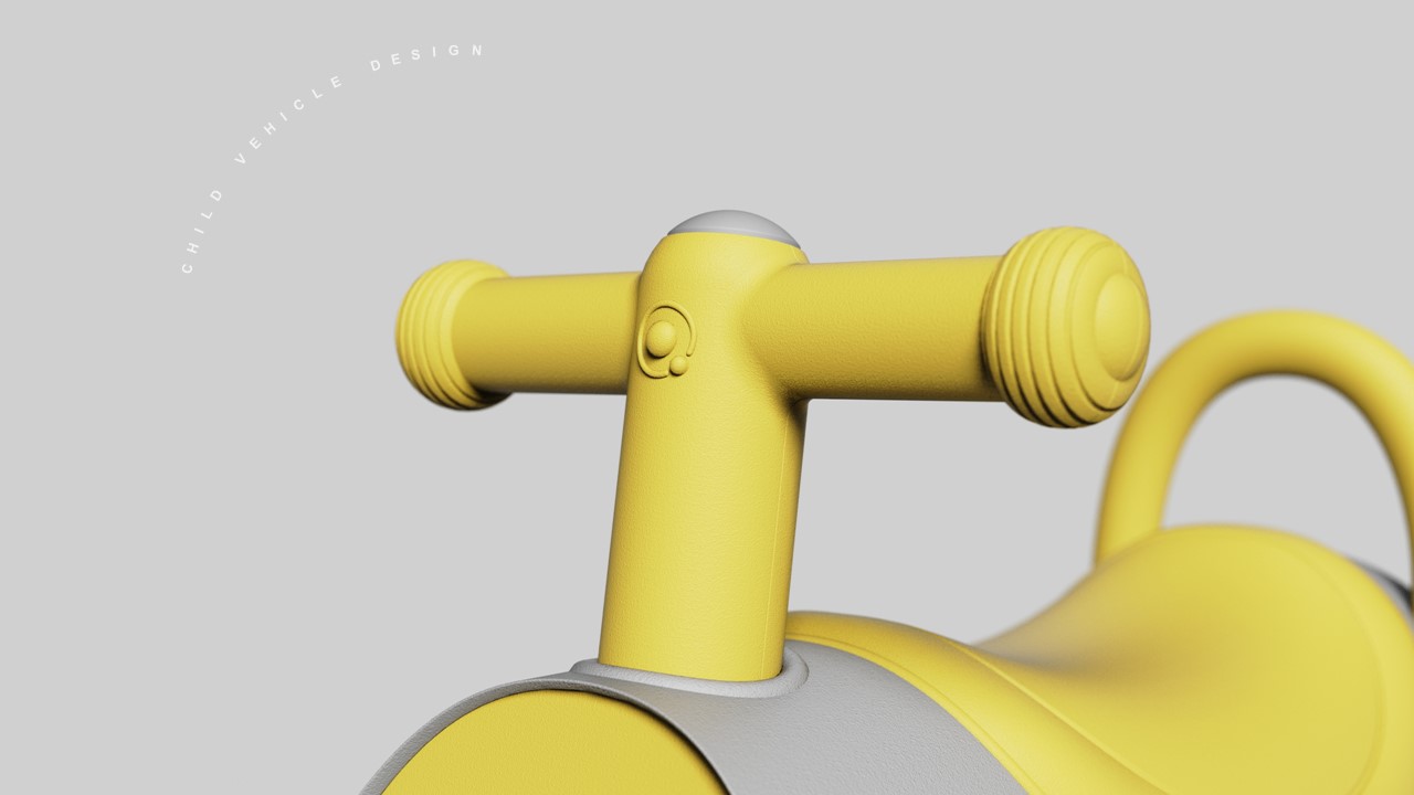 One tree industrial design，onetree，design，Children's toy car，Di AI，Piggy cart，