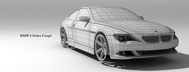 Automobile design，Modeling and rendering，