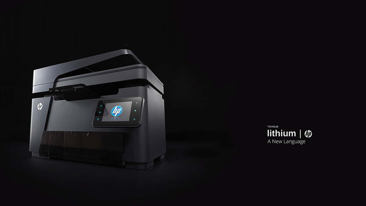 HP printer，design language ，Office products，