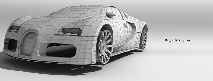 Automobile design，Modeling and rendering，