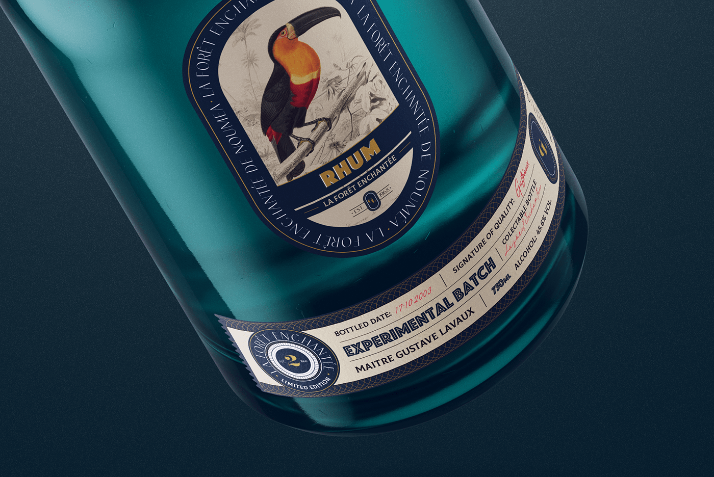 Alcohol，bottle，Label design，RUM，