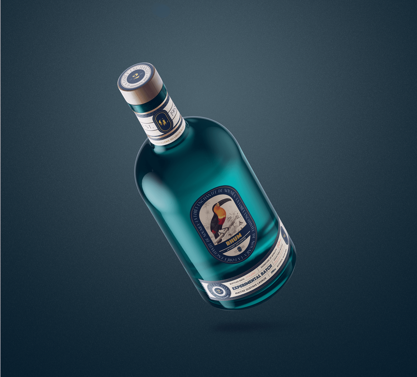 Alcohol，bottle，Label design，RUM，