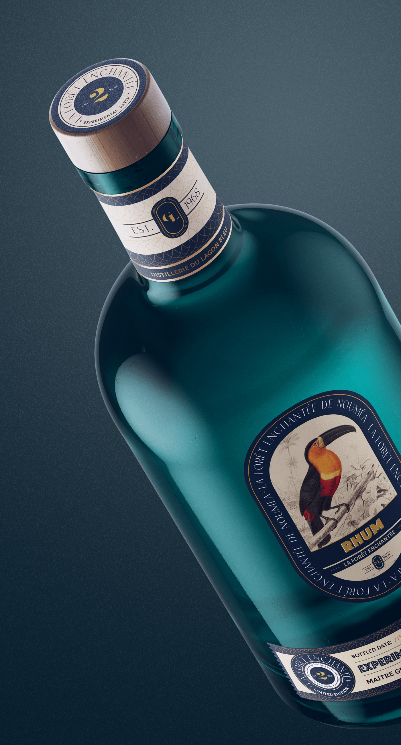 Alcohol，bottle，Label design，RUM，