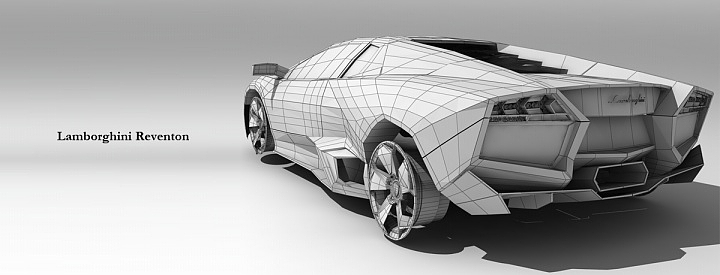 Automobile design，Modeling and rendering，