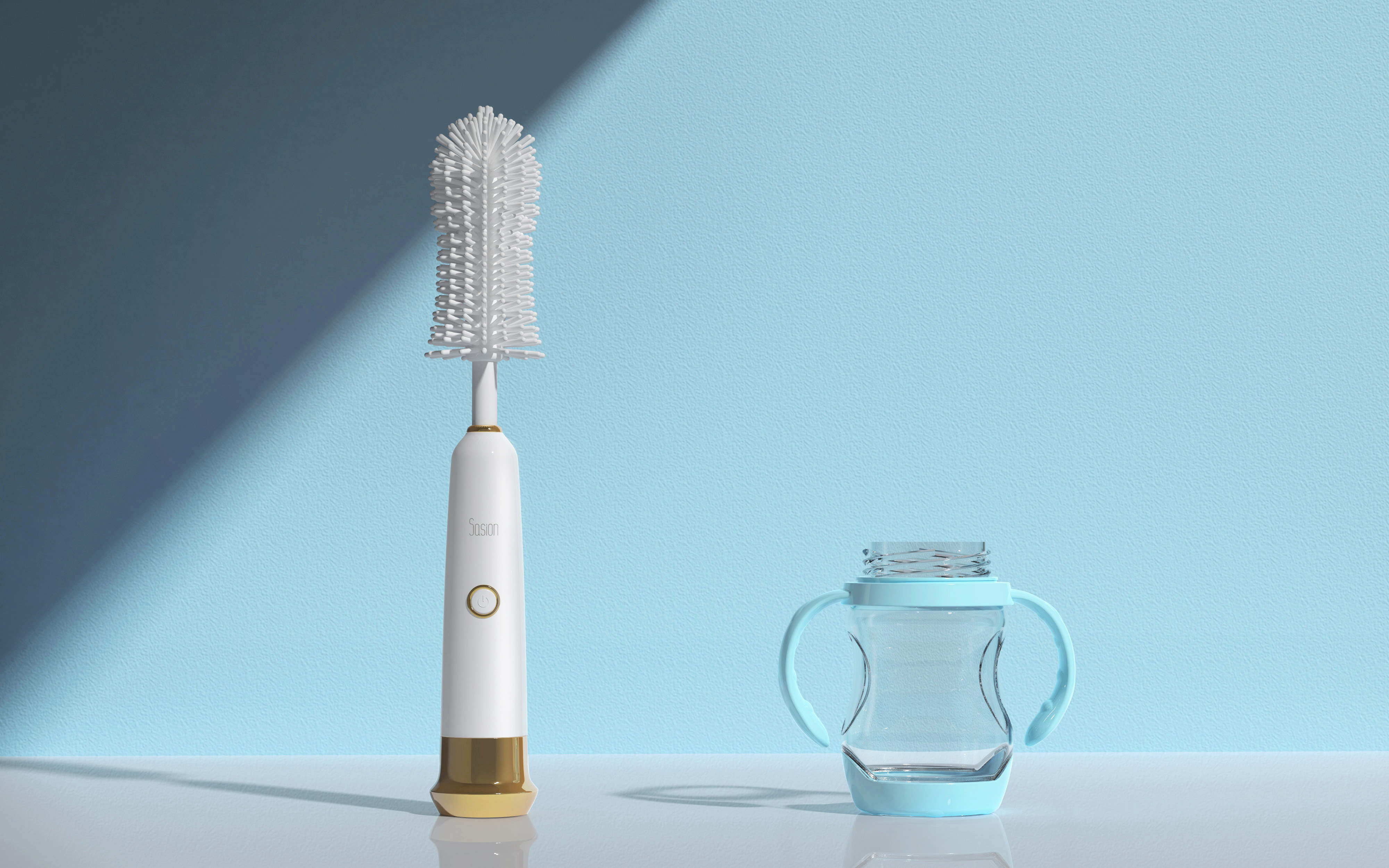 Bottle brush, small household appliances，Infant child，
