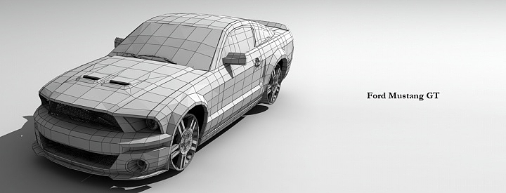 Automobile design，Modeling and rendering，