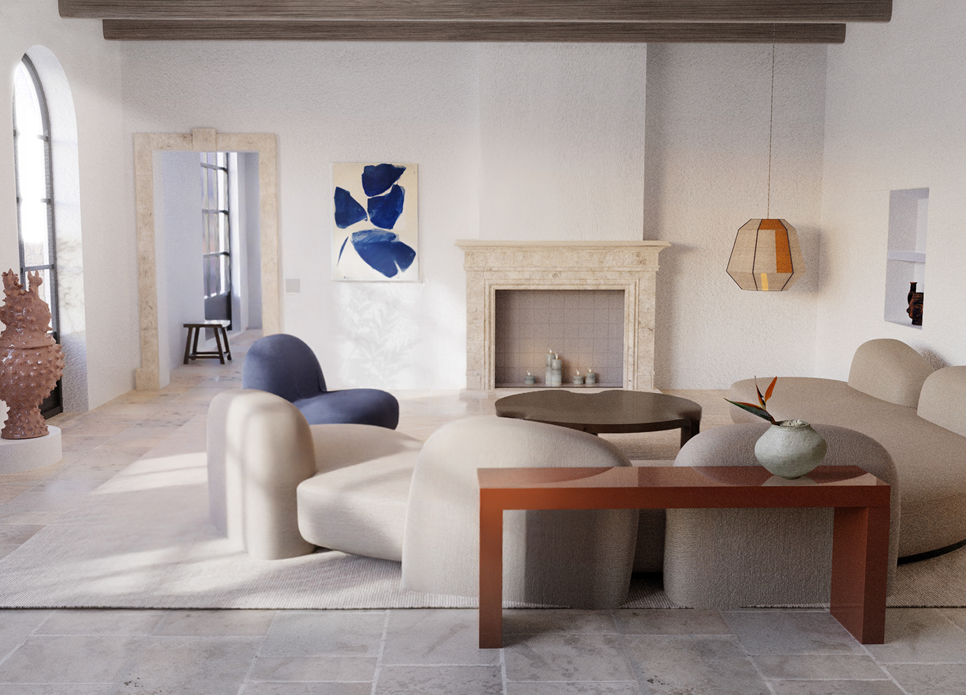 indoor，France，Refurbishment，furniture，