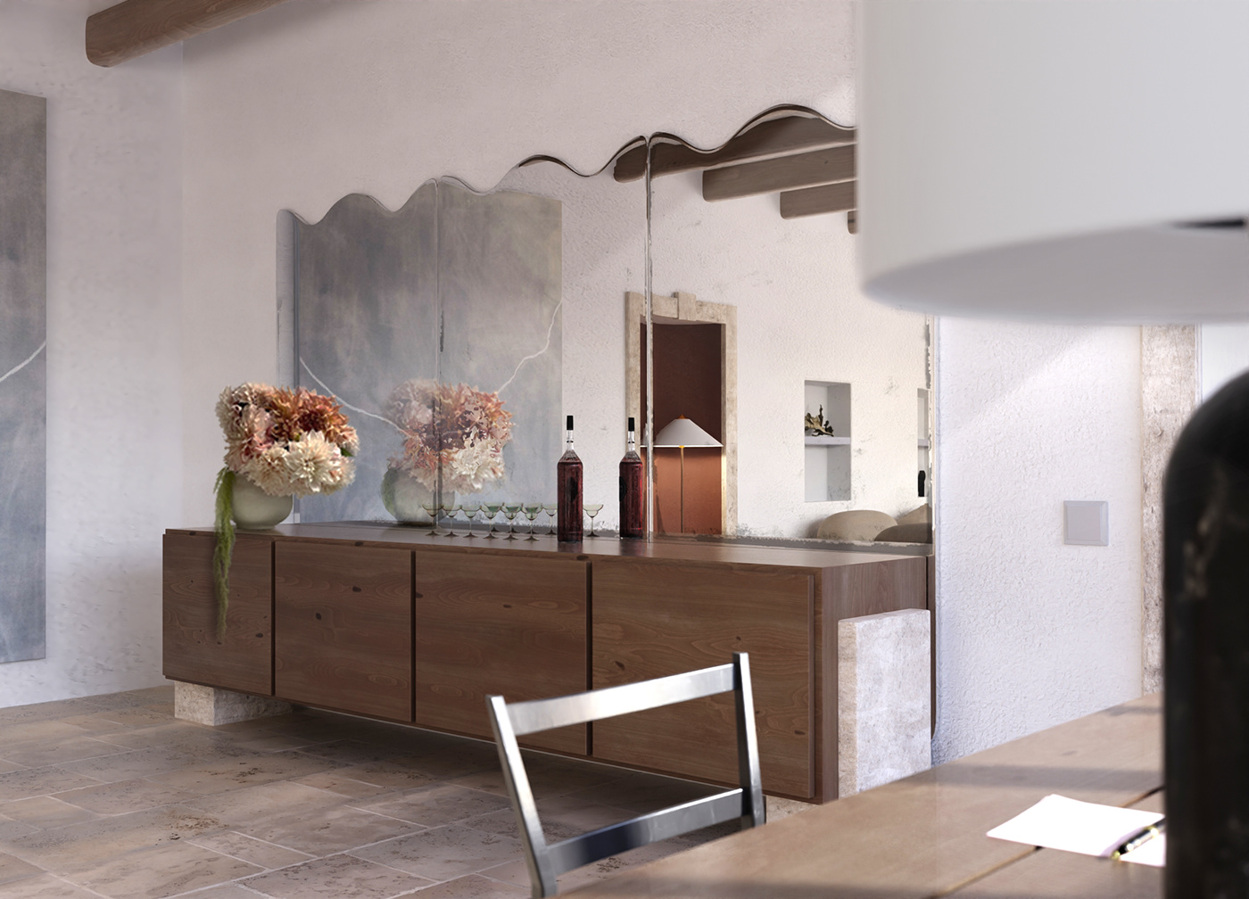 indoor，France，Refurbishment，furniture，