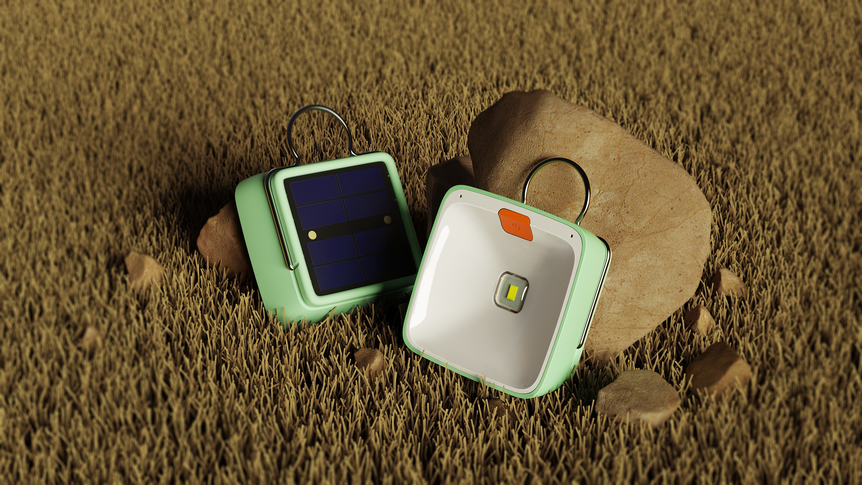 product design，packing design，industrial design，Public welfare projects，Solar lamp，