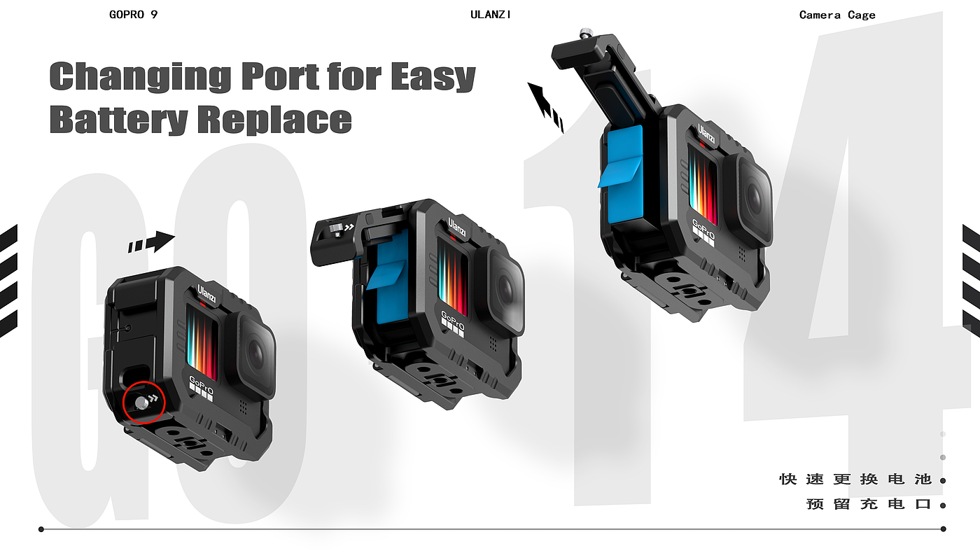 gopro，Rabbit cage，Photography，Deposits，Protective shell，camera，