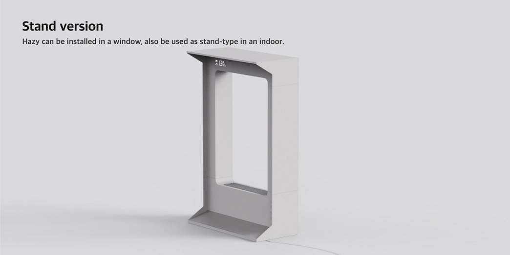 Haze air purifier，window，HAZE，