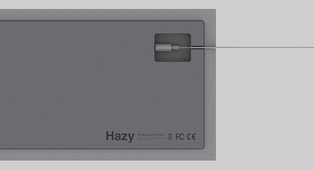 雾霾空气净化器，窗户，HAZE，