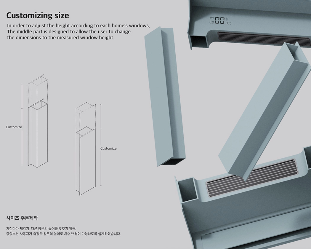 Haze air purifier，window，HAZE，