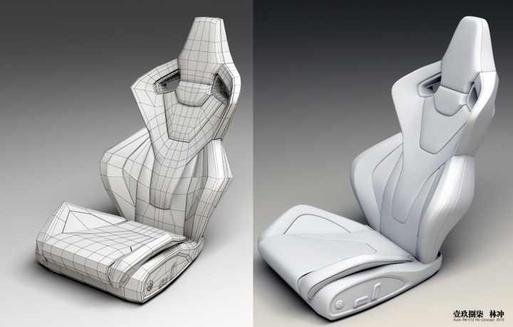 Automobile design，design sketch，Modeling rendering，