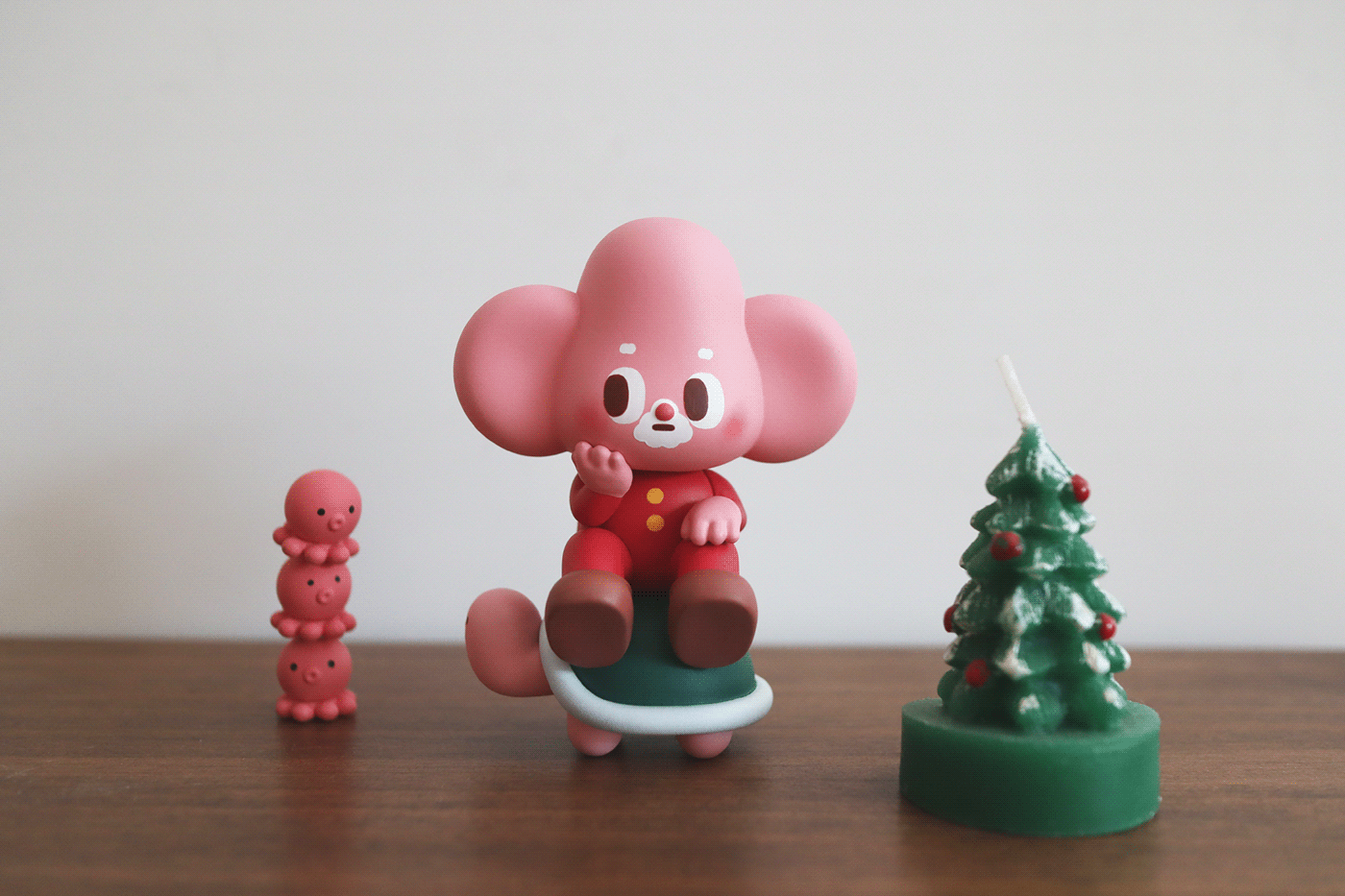 Toys，role，RACCOON FACTORY，Christmas Edition，Starfy，Pink，