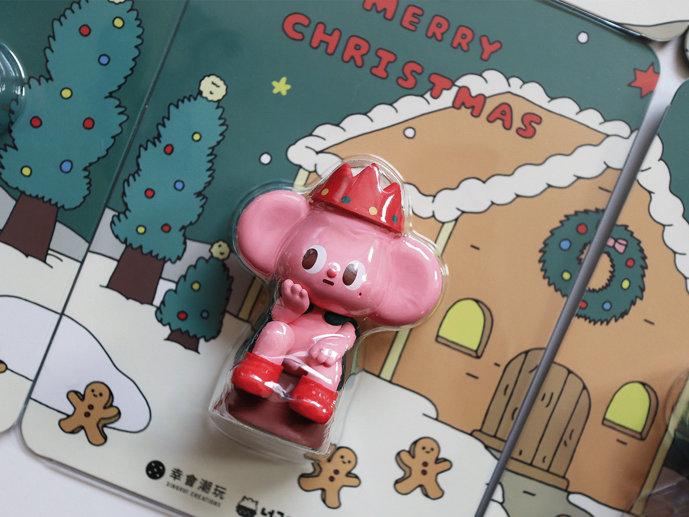 Toys，role，RACCOON FACTORY，Christmas Edition，Starfy，Pink，