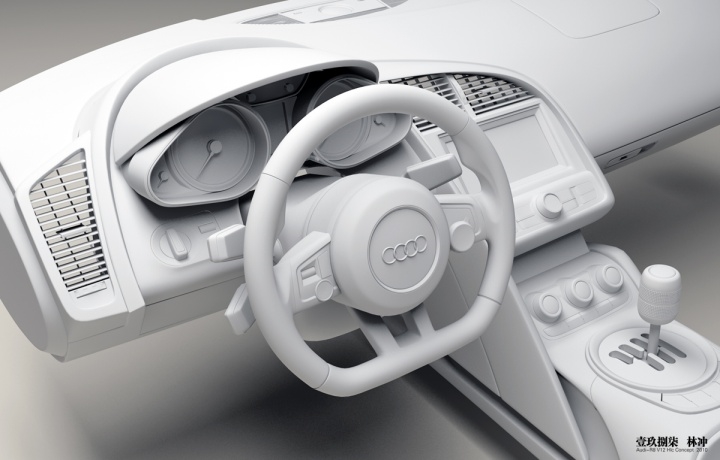Automobile design，design sketch，Modeling rendering，