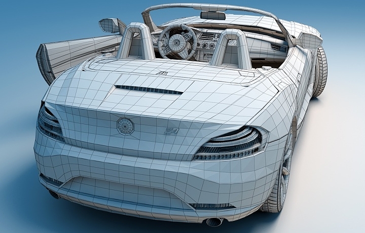 Automobile design，design sketch，Modeling rendering，