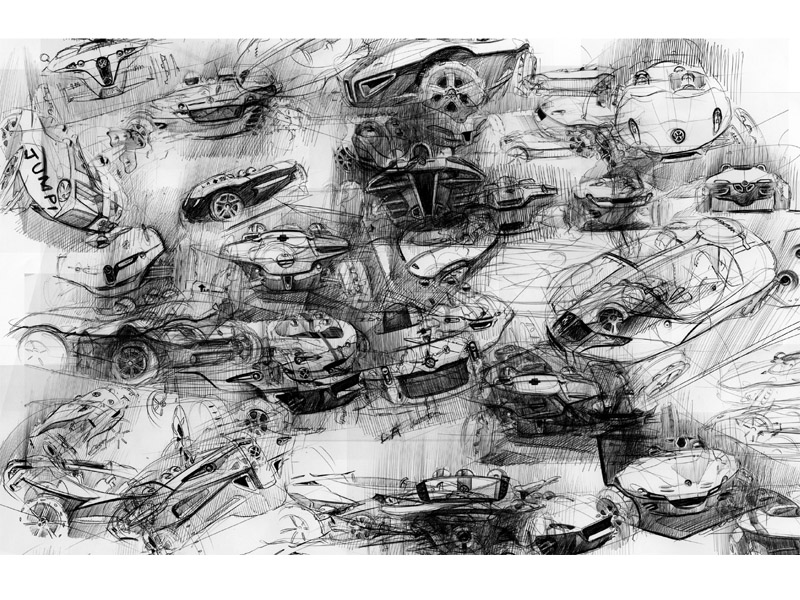 Hand drawn，automobile，product design，manuscript，industrial design，