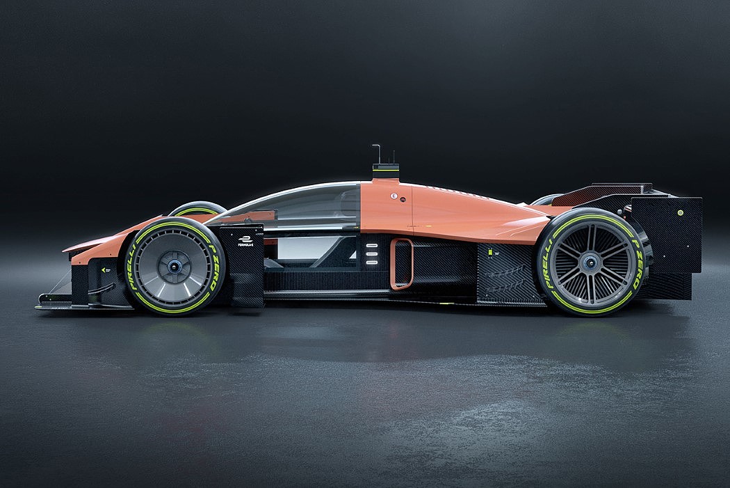 Formula E 概念，赛车，美学，电动，汽车，