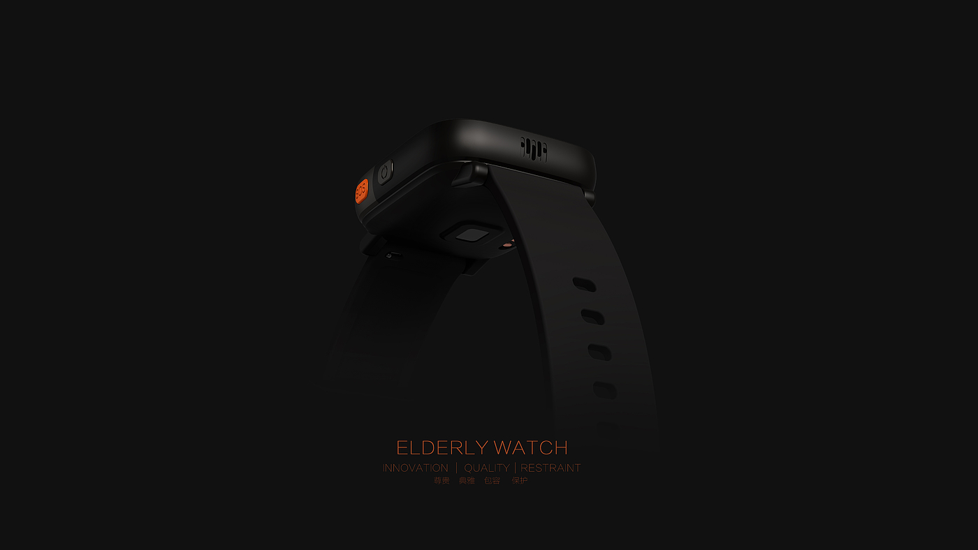 Wrist watch，Smart Bracelet，the elderly，