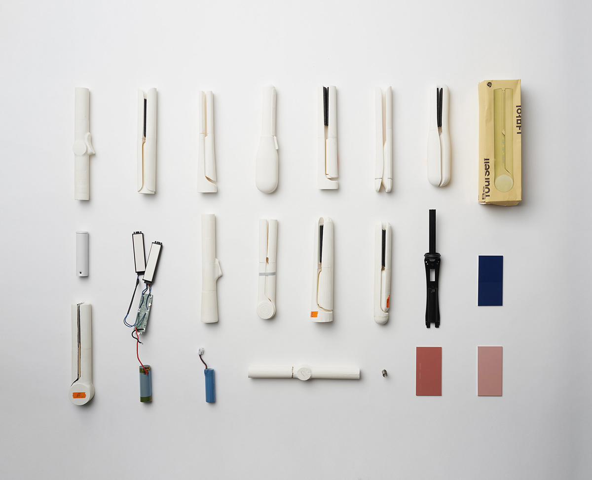 product design，Brand promotion，Generation Z，Portable，Hair Products ，wireless，Hair stick，Takeout 4，