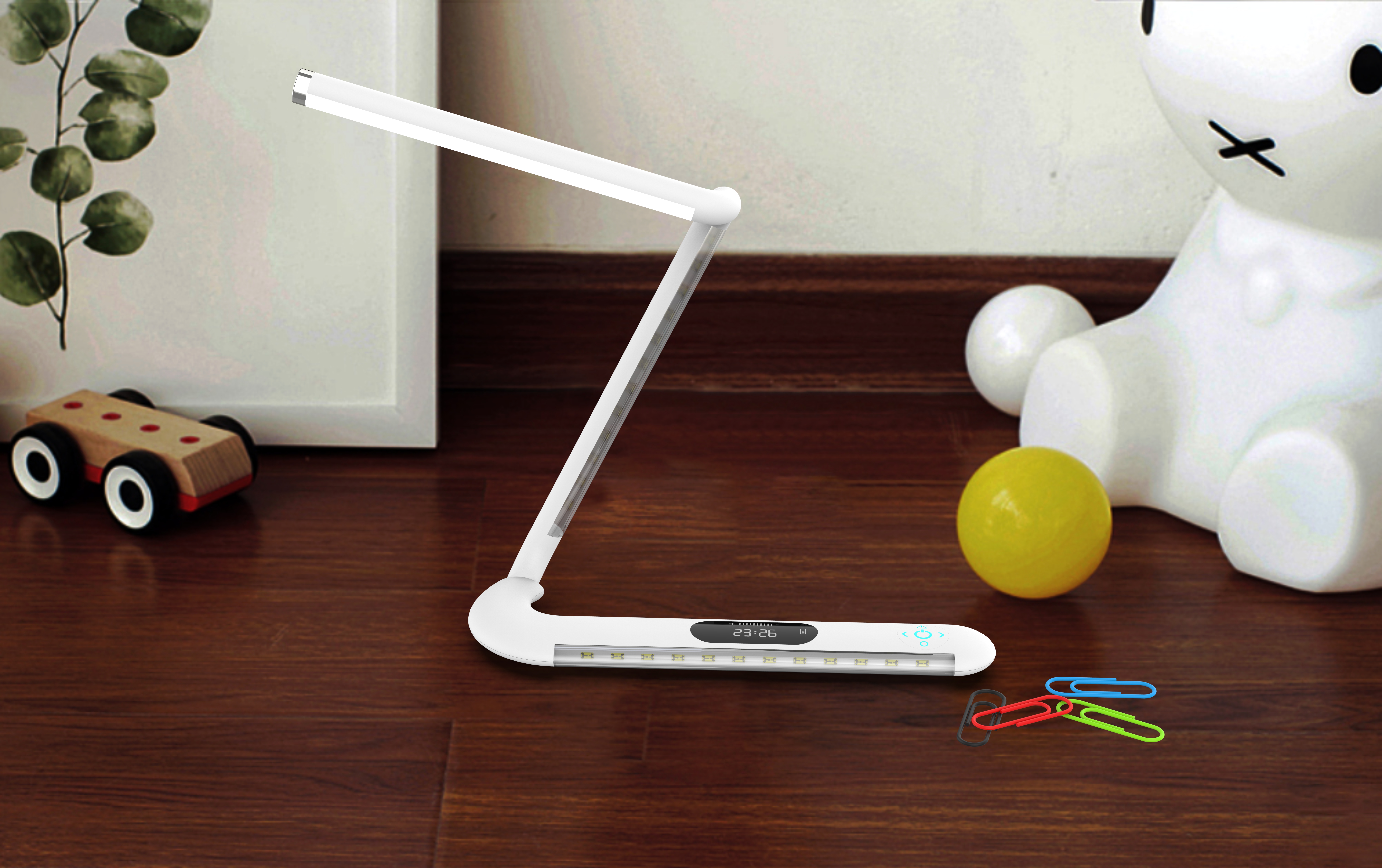Desk lamp，On board safety tripod，