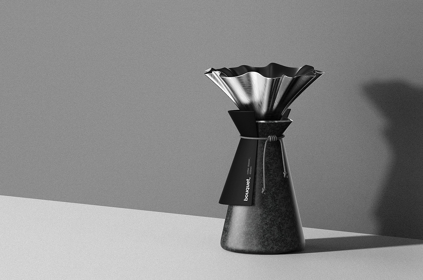 Coffee dripper，non-slip，BOUQUET，