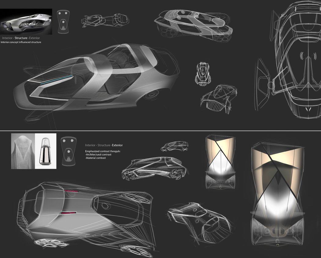 Hourglass shape，Electric four wheeled vehicle，Acura gait，