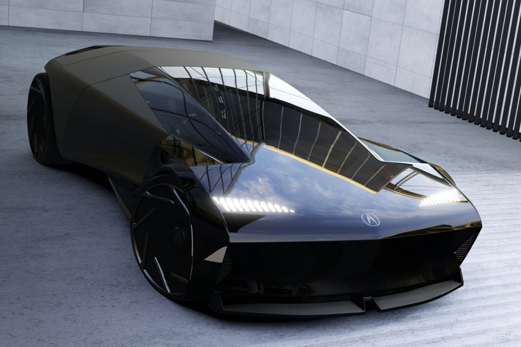 Hourglass shape，Electric four wheeled vehicle，Acura gait，