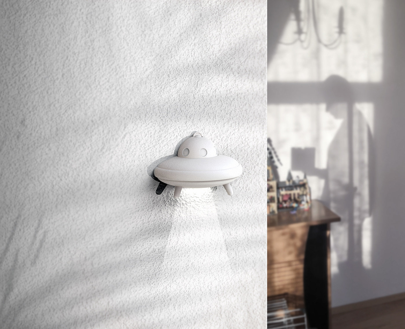 Jonggun Kim，lighting，Lighting，ufo，MYSTIC，Wall lamp，