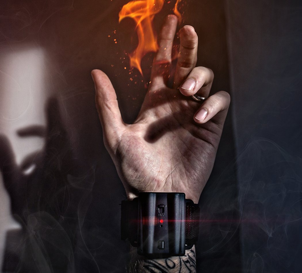 Flame ejector，miniature，Wearable ，Wristbands，